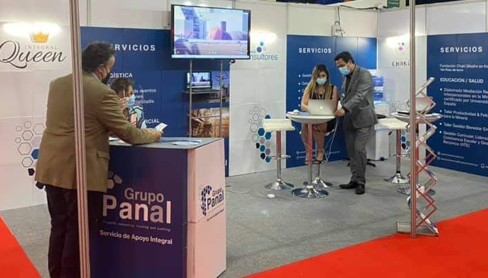 GRUPO PANAL Participando de EXPOMIN 2021.